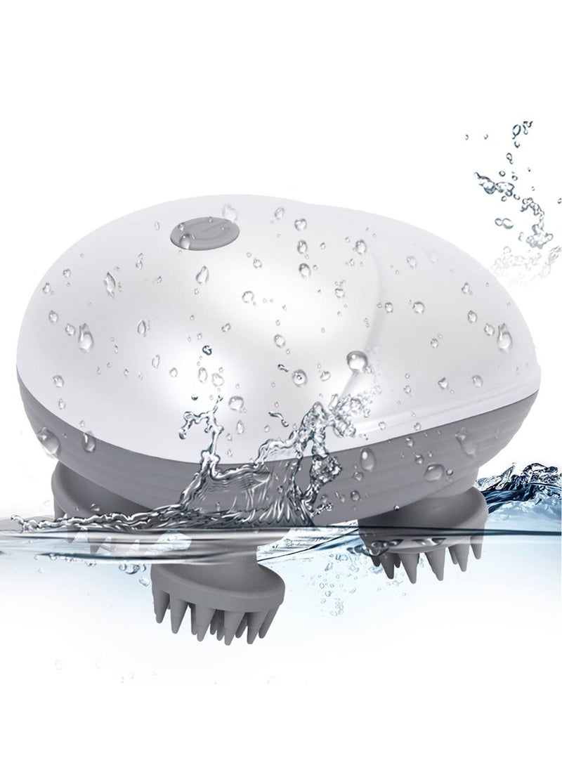 Y&D Electric Scalp Massager, Waterproof Portable Head Massager for Hair Growth, Full Body Massage, Versatile Pet Handheld  - Image 1