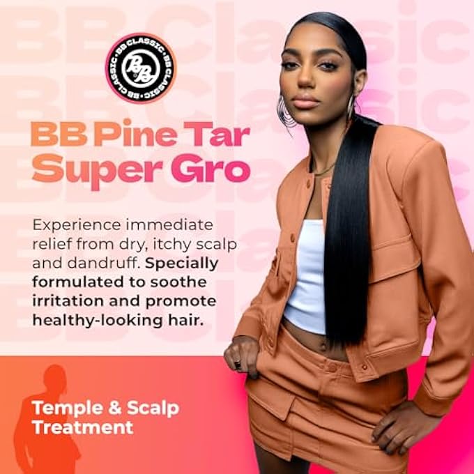 Bronner Bros BROTHERS PINE TAR SUPER GRO CONDITIONER, 6 OZ (PACK OF 2) - Image 3