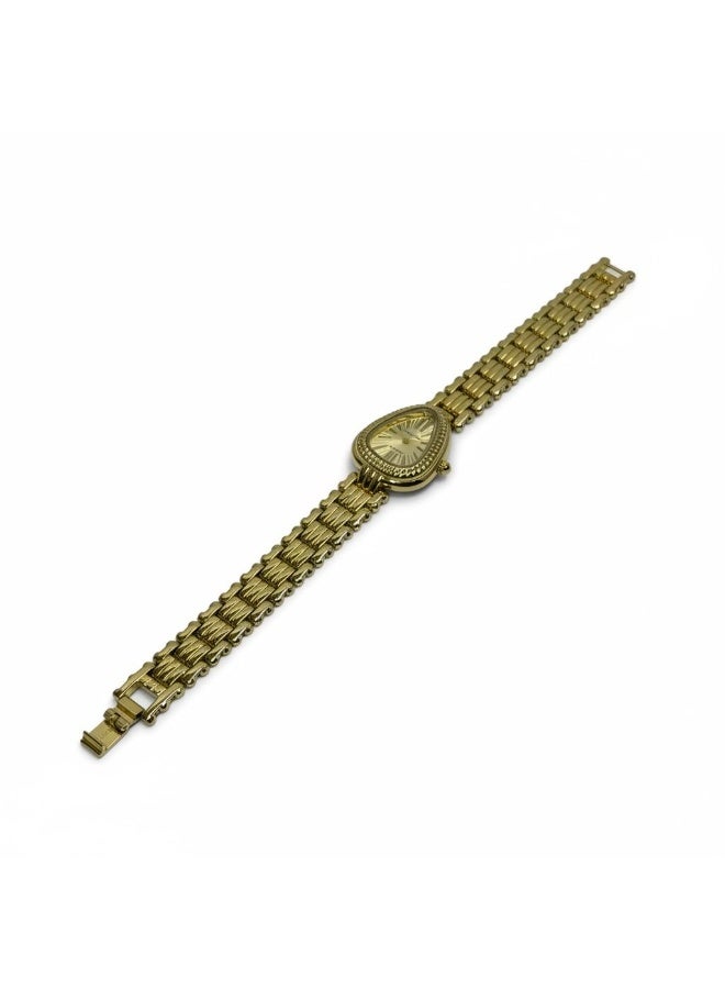 Royal Force Bellora RF014L Women’s Luxury Analog Watch Gold Stainless Steel Bracelet Oval Dial Elegant Ladies Wrist Watch - Image 5