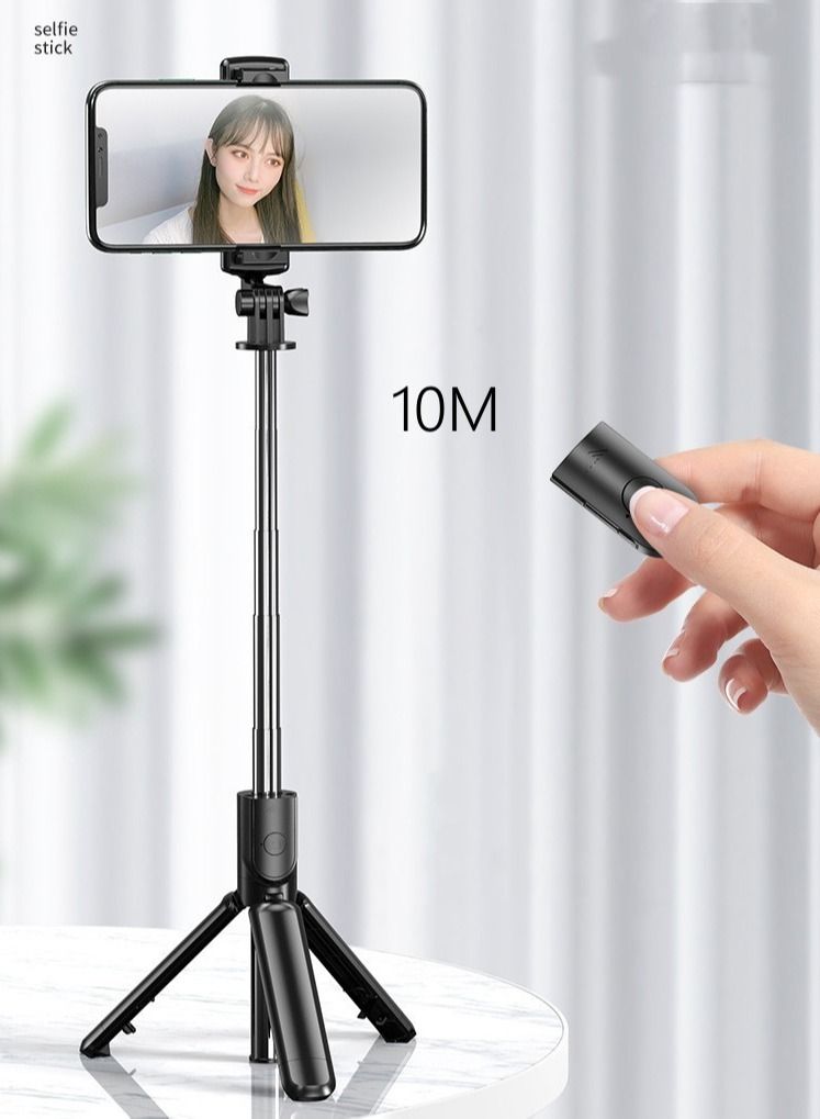 DUNISO Gimbal Stabilizer for Smartphone Extendable Selfie Stick Tripod with Wireless Remote Gimbal Stabilizer with Auto-Balance Phone Holder for All Cell Phone - Image 4