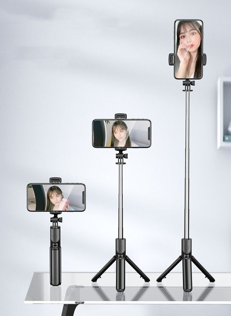 DUNISO Gimbal Stabilizer for Smartphone Extendable Selfie Stick Tripod with Wireless Remote Gimbal Stabilizer with Auto-Balance Phone Holder for All Cell Phone - Image 3
