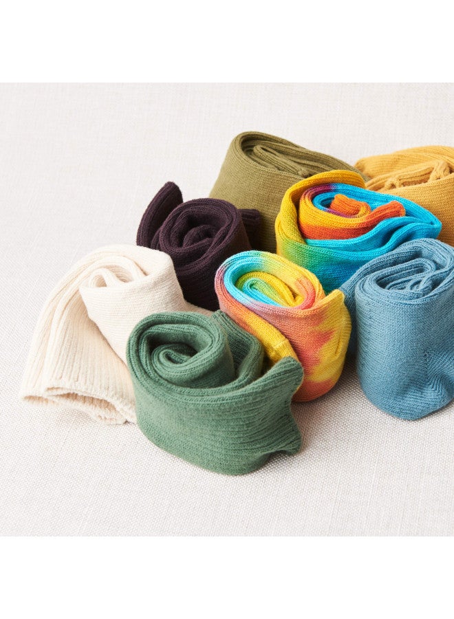 Maggie's Organics Cotton Tri-pack Cushion Crew Socks - Image 1