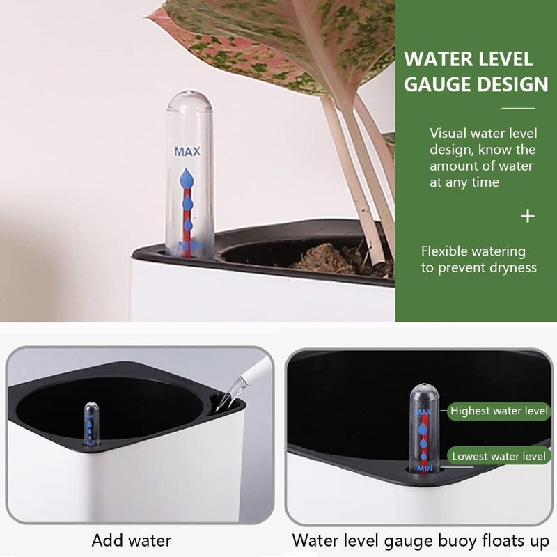 Aputue Plant Water Level Indicator, 10 PCS Soil Moisture Meter, 20 CM Water Level Indicator, Precise Soil Moisture Meter Sensor with Easy to Use, Gauge Tester for Garden, Terrace, Lawn, Potted Plants - Image 2