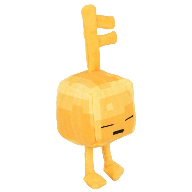 JINX Minecraft Dungeons Mini Crafter Gold Sleeping Key Golem Plush Stuffed Toy Gold 45 Tall - Image 2