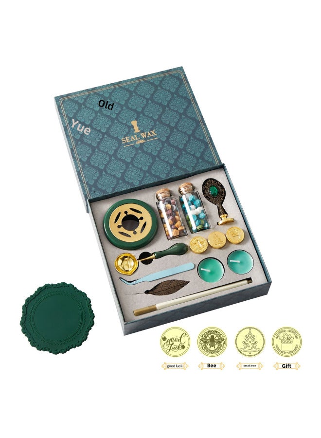 BLOT Fire Paint Seal Full Set Of Source Manufacturers Envelope Sealing Wax Creative Star Fire Paint Wax Grain Set - Image 1