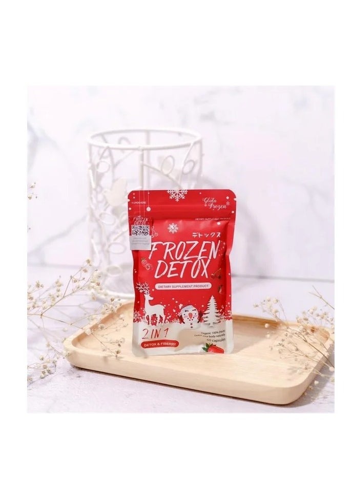 Disney FROZEN - FROZEN Detox 2-in-1 Wellness Capsules - 60 Count | Metabolism & Digestive Support Supplement | Vegan Formula - Image 1