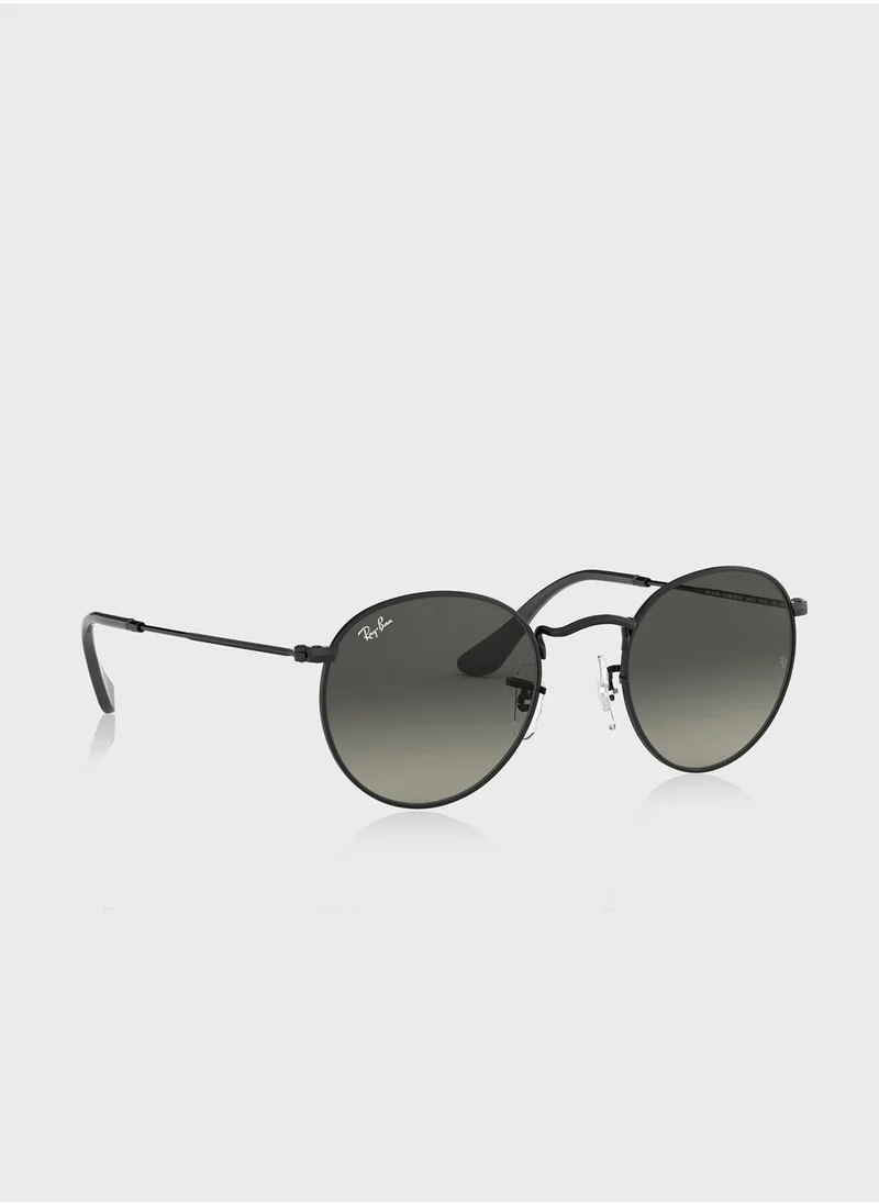 Ray-Ban 0Rb3447N Round Metal Sunglasses