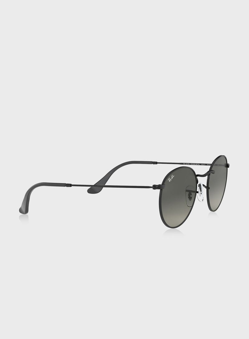 Ray-Ban 0Rb3447N Round Metal Sunglasses - Image 4