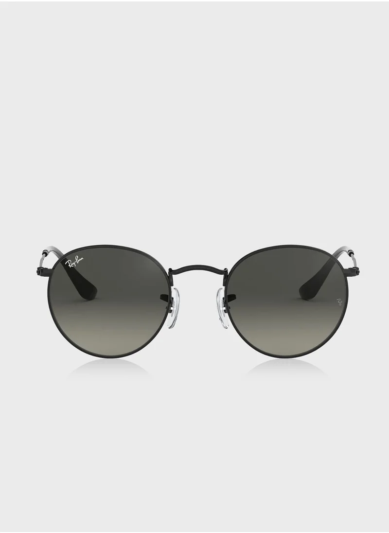 Ray-Ban 0Rb3447N Round Metal Sunglasses