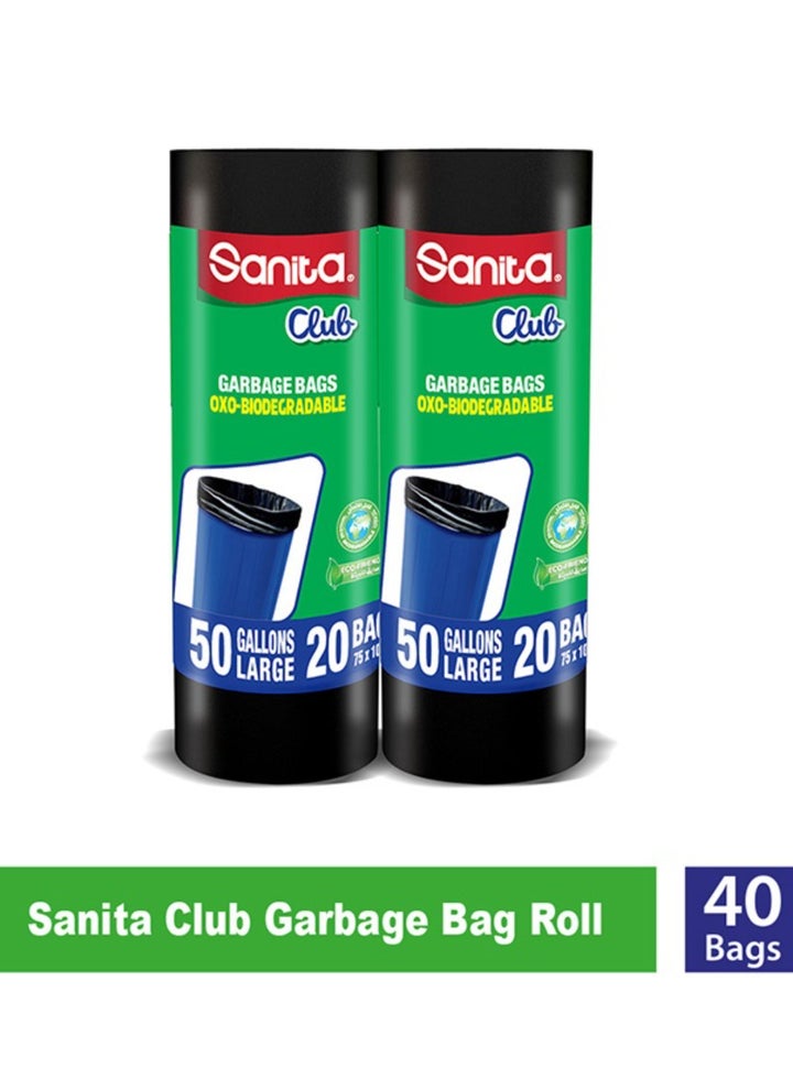 Instant Garbage Buy Sanita Biodegradable Garbage Bags 50 Gallons Online | 15 Minutes ...