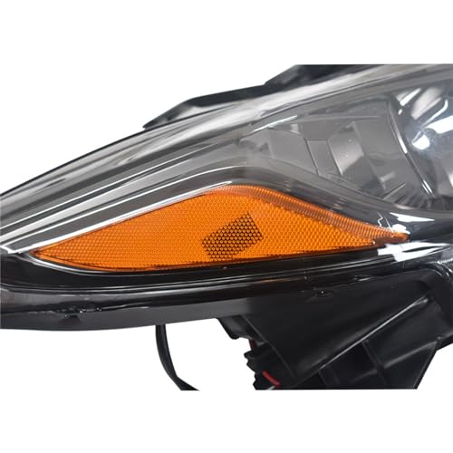 munirater Headlight Assembly Passenger Side Black Bezel Halogen Type Replacement for 2016 2017 2018 Nissan Altima NI2502249 NI2503249 (2.5L L4 2488cc 152 CID; SR) - Image 4