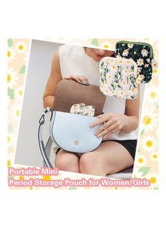 Daisy Embroidery Menstrual Cup Pouch, Cotton Sanitary Napkin Storage Bag, Portable Tampon Holder Pad Pouch for Women Teen Girls - pzsku/ZCB3CF7BE0B28E2A50C03Z/45/_/1721130588/68a5d717-9720-47eb-a4fe-ea0bf0124483