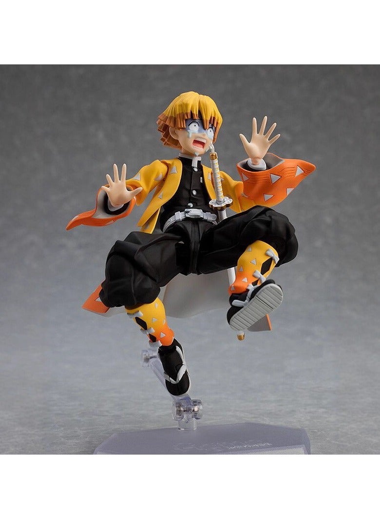general Demon Slayer: Kimetsu no Yaiba Zenitsu Agatsuma articulated figure and can be given as a gift to friends and fans - Image 2