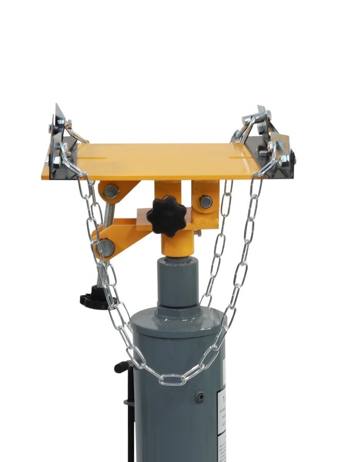 LAWAZIM Hydraulic Transmission Jack - 2000lbs (1Ton) Capacity - 2-Stage Adjustable Telescoping Transmission Jack with Foot Pedal & 360° Swivel Wheels for Garage, Automotive Repair, and Workshop Use - Image 2