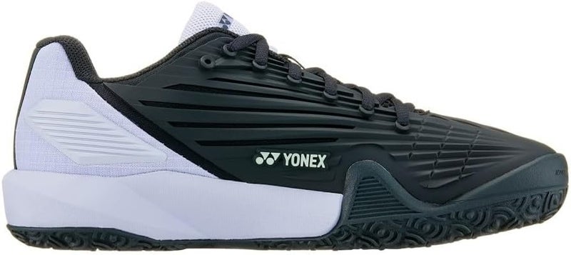 YONEX Mens Eclipsion 5 Cly Tennis Shoes - Black and Lilac - Image 4