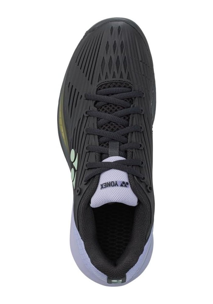 YONEX Mens Eclipsion 5 Cly Tennis Shoes - Black and Lilac - Image 5