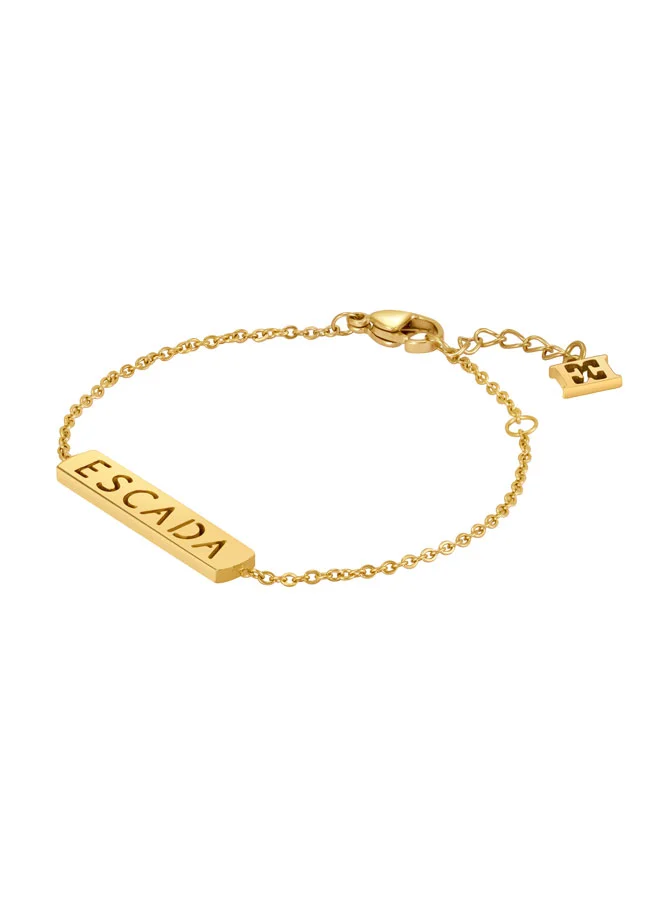 ESCADA Caroline Gold Plated Stainless Steel Bracelet for Women 140mm