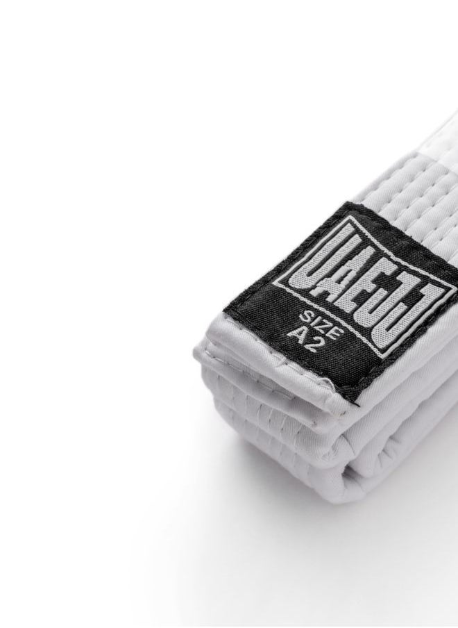 UAEJJ - Jiu Jitsu Kimono Karate & Martial Arts Belt For Kids (White) - Image 1