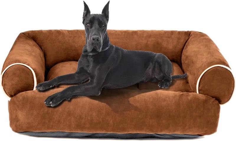 Dog Bed Pet Dog Bed Sofa Autumn and Winter Sleeping Dog House Pet Nest Warm Dog Bed Pet Supplies Pet Bed (Color : C, Size : 2XL) (K Small) - Image 4