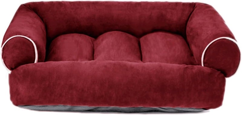 Dog Bed Pet Dog Bed Sofa Autumn and Winter Sleeping Dog House Pet Nest Warm Dog Bed Pet Supplies Pet Bed (Color : C, Size : 2XL) (K Small) - Image 1