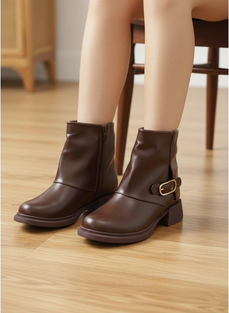 فيبراندا بوت نسائي أنيق بتصميم عملي - Image 3