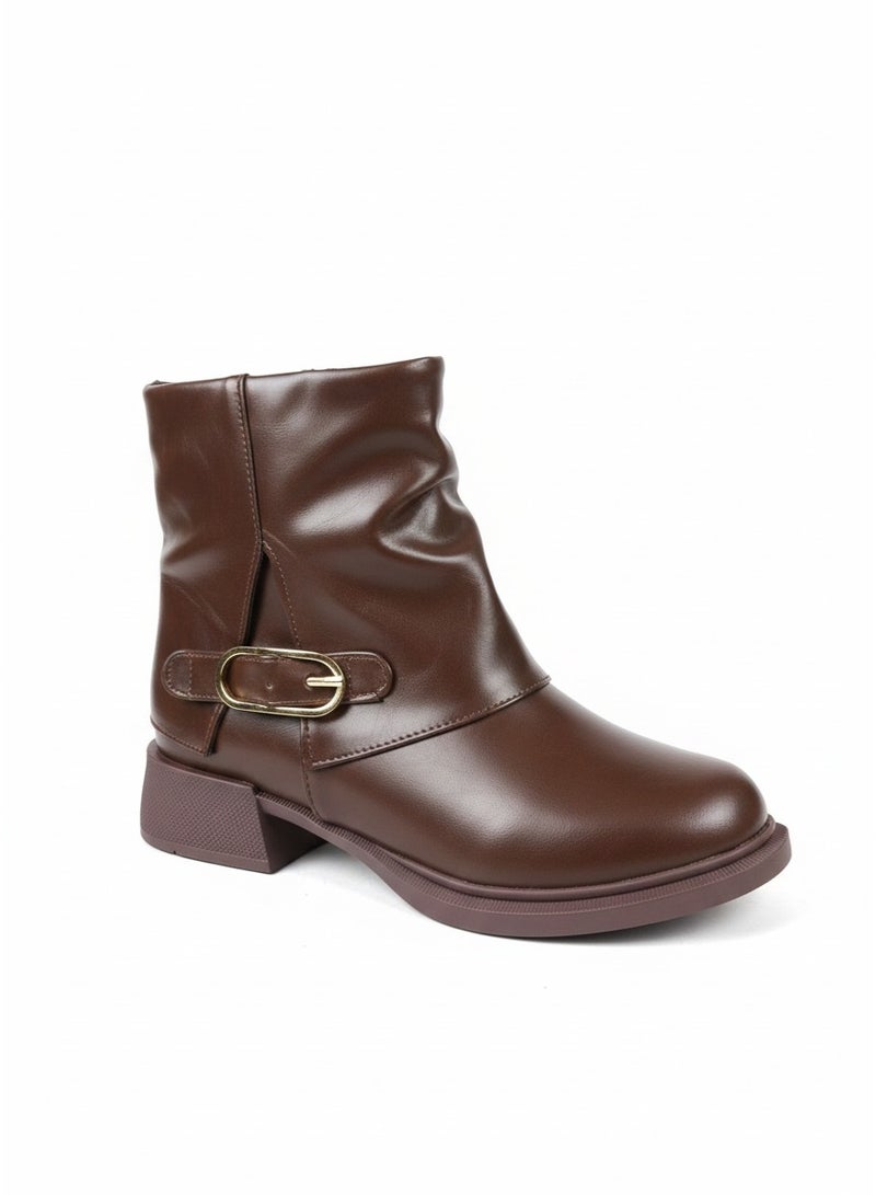 فيبراندا بوت نسائي أنيق بتصميم عملي - Image 1