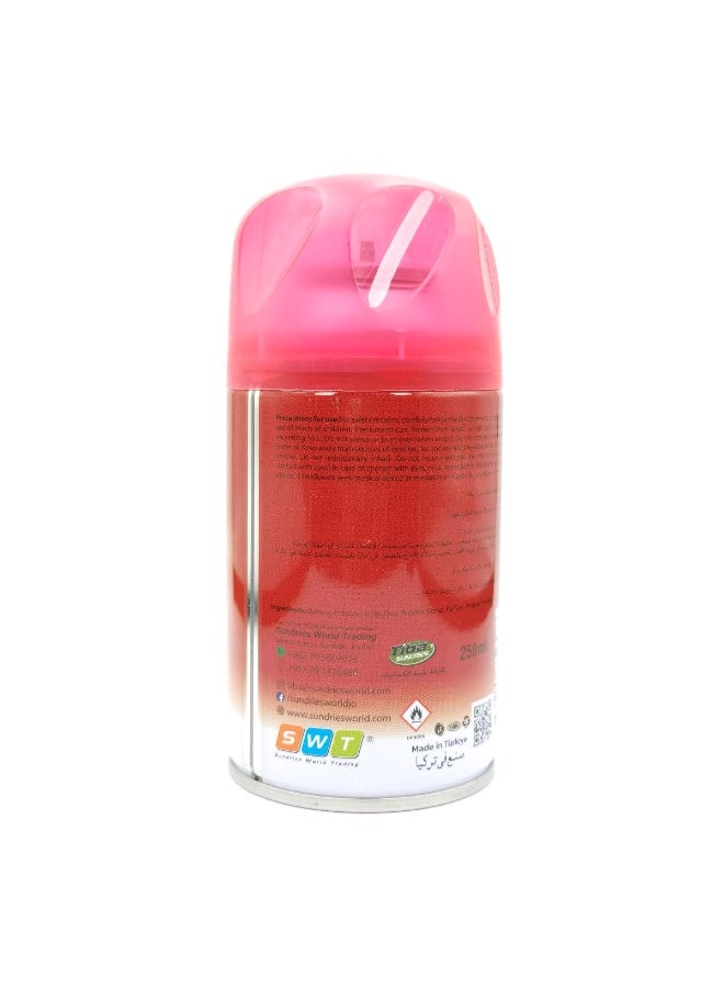 Air Garya Automatic Refill Air Freshener Red Rose 250ml – Long Lasting Fragrance, Odour Eliminator, Home & Office Freshening Spray Compatible with Dispensers - Image 3