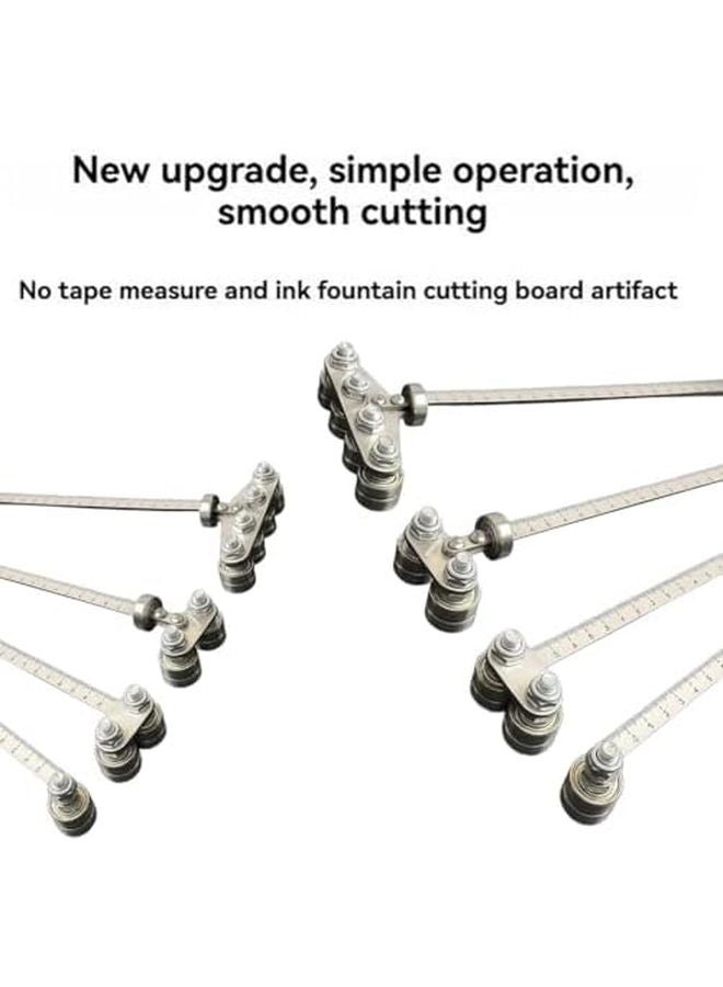 Double Axis Positioning Calipers 60cm Steel Cutting Guide for Circular Saws - Image 5