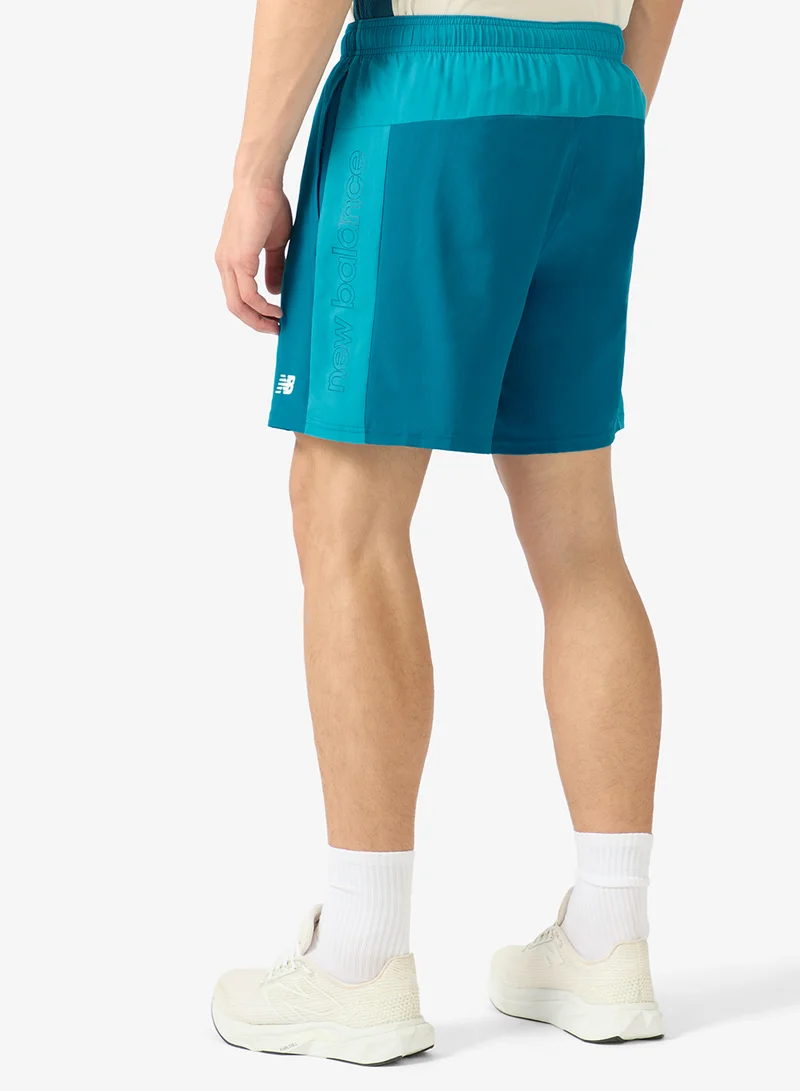 New Balance NORTH SEA (NOS) 7" Unlined Brand Graphic Shorts for Men | Best Price UAE