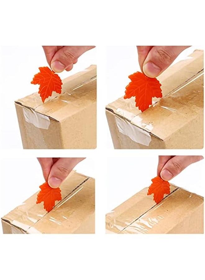 Generic Mini Film Slitter Box Opener Compact Universal Plastic Package Opener for Envelope Express Bag Grocery Bag Cardbox (Maple leaf) , Safety Box Cutter , Safety Box Cutter , Mini Film Slitter Box Opener  - Image 3