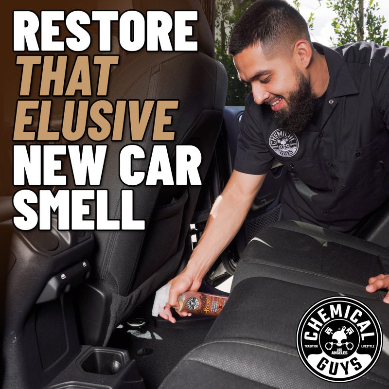 Chemical Guys Leather Scent Premium Air Freshener & Odor Eliminator â€“ Car Air Freshener Leather Scentâ€“ Eliminates Odors and Refreshes Cars, Trucks, SUVs and RVs, 16 oz - Image 4