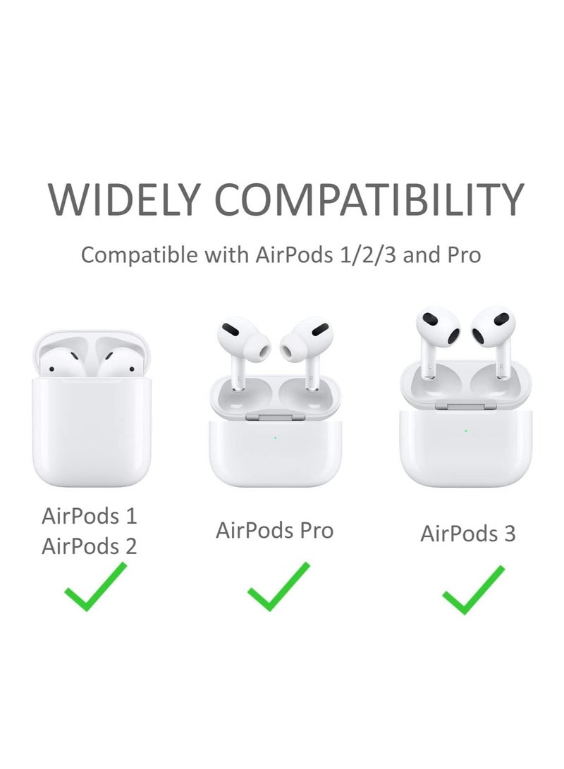 Adjustable Transparent Ear Hooks for AirPods Pro 360° Rotation, Flexible and Secure Holder for Sports and Outdoor Use Black - Image 3