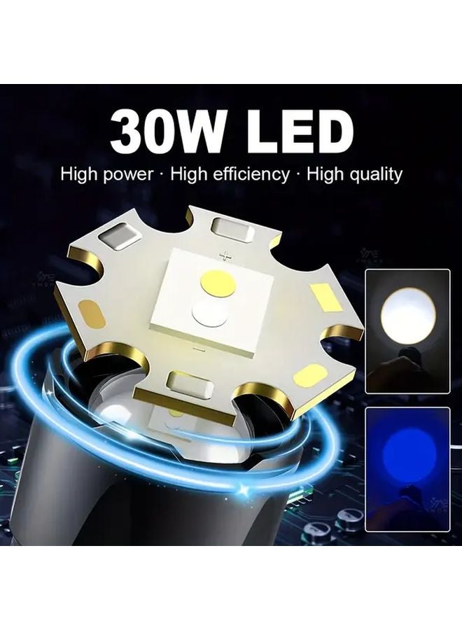 2 In 1 Black LED Headlamp With IR Sensor Auto On Off Motion Tracking USB Rechargeable - Image 5