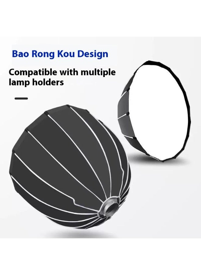 Plokama PK-400S KIT B – 100W LED Studio Light with Deep Soft Light Ball & 2.8M Tripod | Professional Photography & Video Lighting Set - Image 3