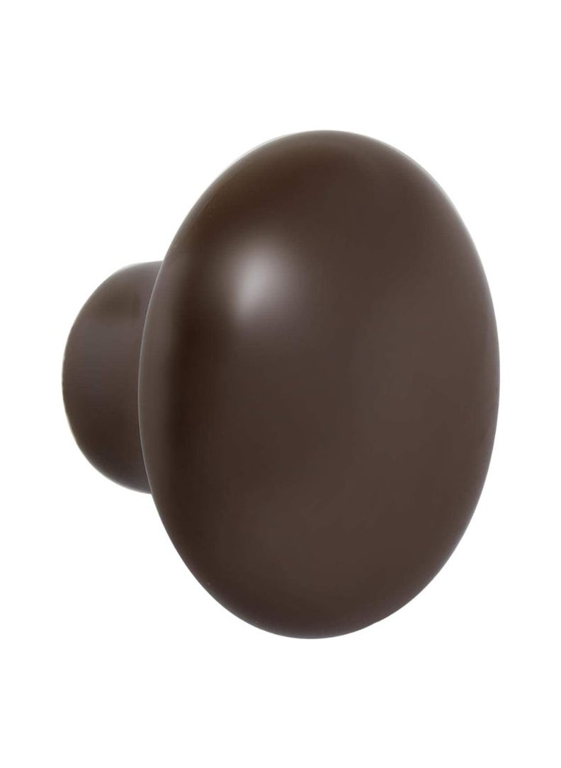 KNP - KNP 101 Plain Brown Cupboard Knob is a simple yet elegant wooden handle designed for cabinets, drawers, and cupboards. - Image 1