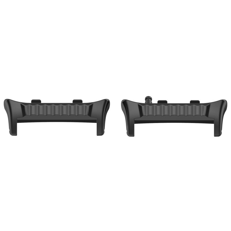 erorex For Huawei Watch D2 1 Pair Metal Head Watch Band Connector(Black) - Image 1