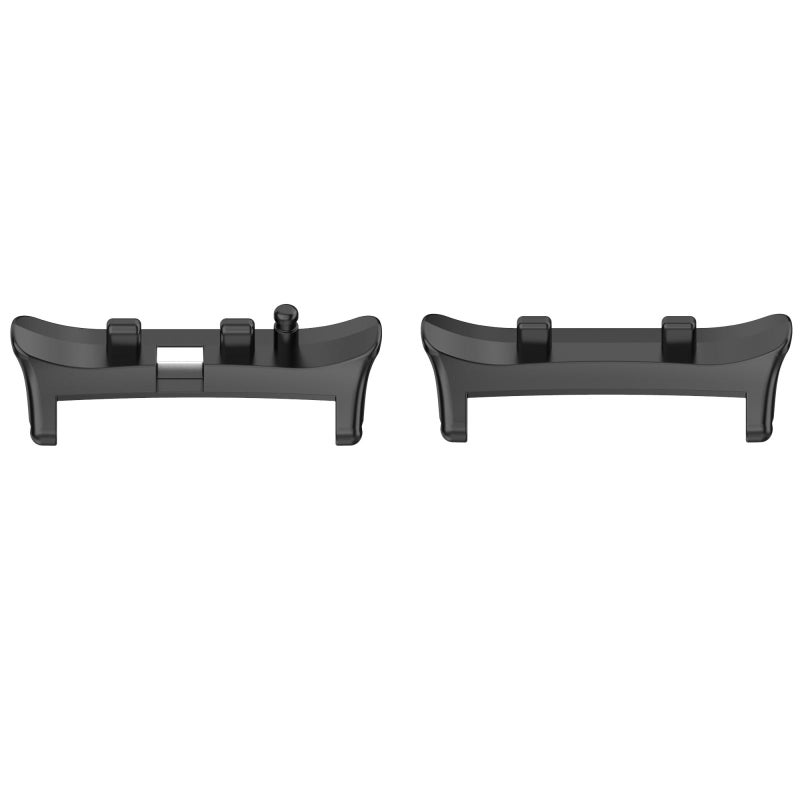 erorex For Huawei Watch D2 1 Pair Metal Head Watch Band Connector(Black) - Image 2