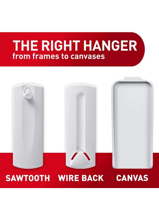 Command sawtooth frame hanger, 4 lb capacity, indoor use, 4-hangers, decorate damage-free - Image 5