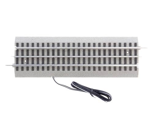 Lionel O Gauge FasTrack 10 Inch Straight Terminal Track Piece with Power Wires 3Rail Model Train Track Compatible with Lionel O Gauge Train Sets FasTrack Model Train Expansion Piece Ages 14 - Image 1