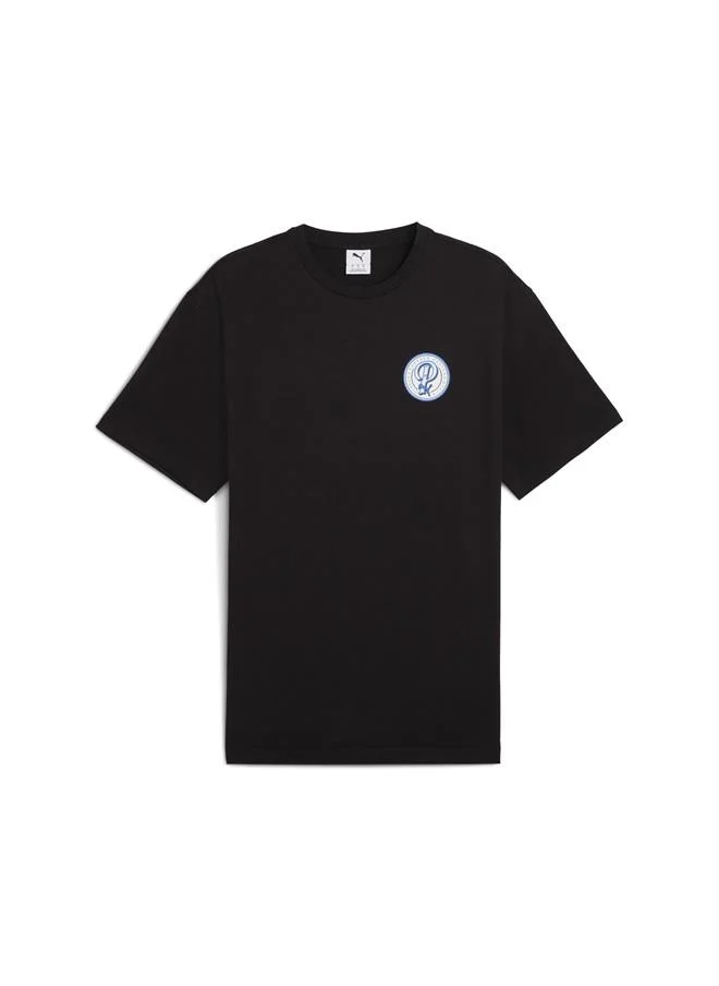Puma PUMA Black Wardrobe Essentials Sports Legacy Relaxed Tee Men for Men | Best Price UAE