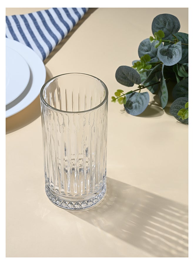 Ollieroo طقم كؤوس شرب من 6، 470 مل كؤوس صودا من زجاج الليمون، كؤوس ماء للمطبخ، طقم كؤوس بار لتقديم البيرة، العصير، الكوكتيل، الويسكي، الحليب - Image 3