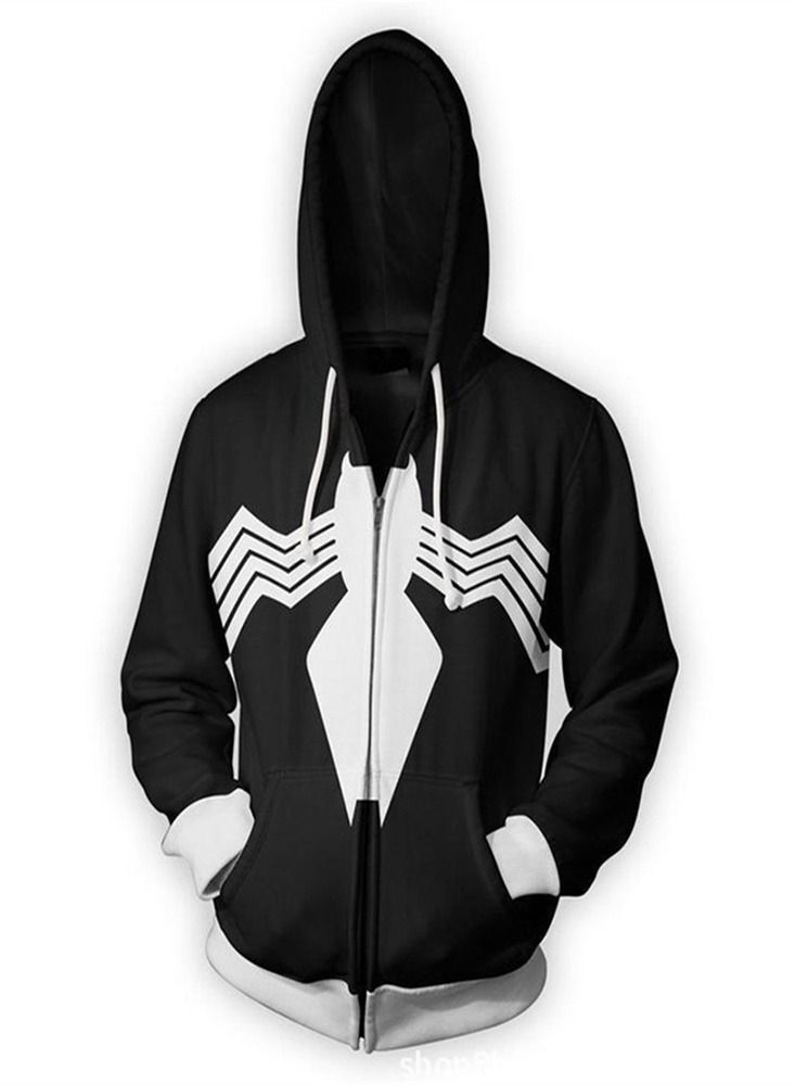Loquat Crouching Spider 3D Printed Hoodie 