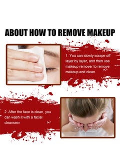 EELHOE Sfx Makeup Kit,Scars Wax,Spatula, Stipple Sponge,Scar Water,Create Wound Special Effects Makeup Kit,Make Specail Effects For Halloween Festival & Party  - Image 3