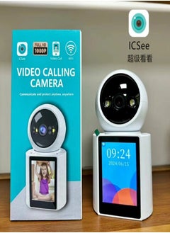 Full HD1080p WIFI Camera Auto Tracking One Click Video Call With Screen Indoor Baby Monitor Security CCTV Surveillance Camera