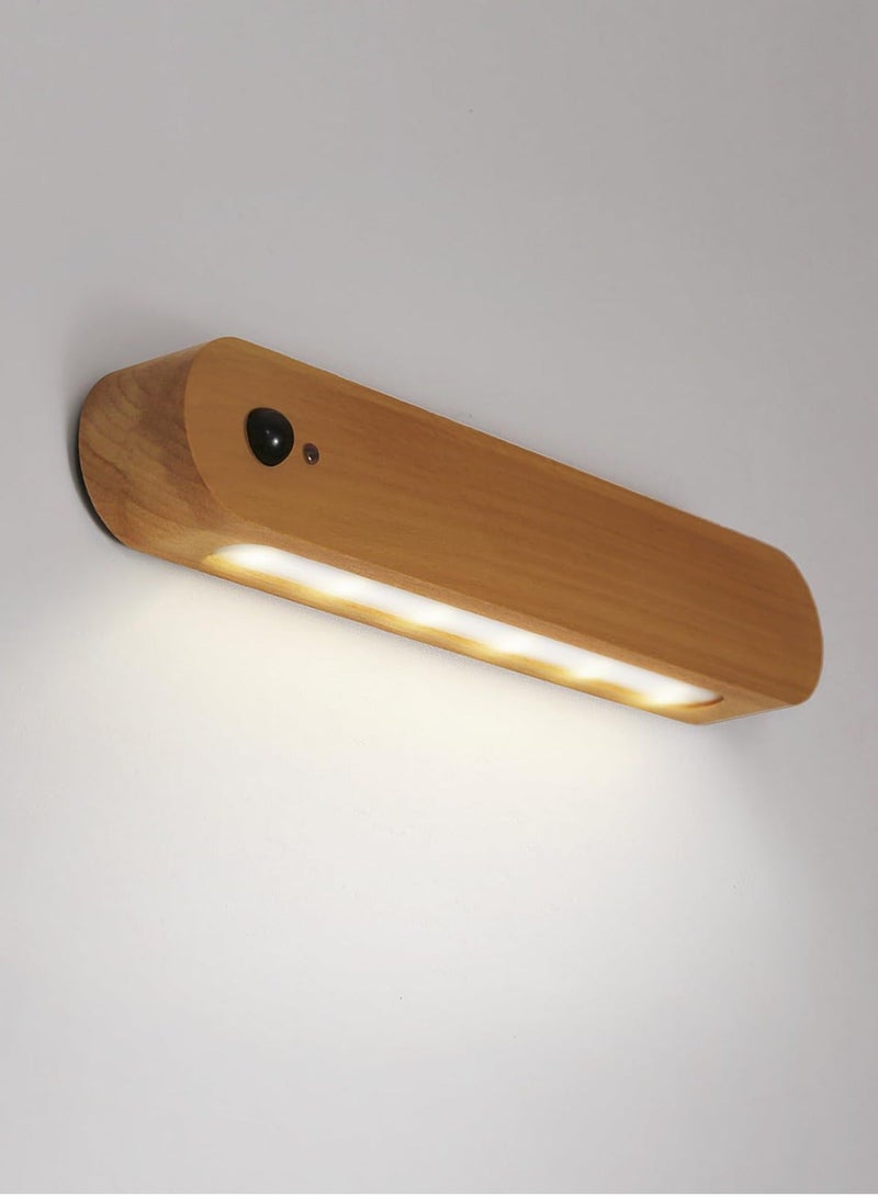 Y&D LED Motion Sensor Night Light Battery Operated Wall Light-USB Rechargeable Magnetic with Warm White for Kids Room Bathroom Cabinet Closet Hallway - Image 1