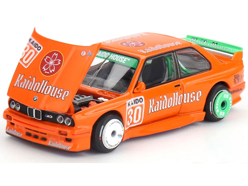 MINI GT M3 KaidoHaus V130 Orange Designed by Jun Imai Kaido House Special 164 Diecast Model Car KHMG177 - Image 3