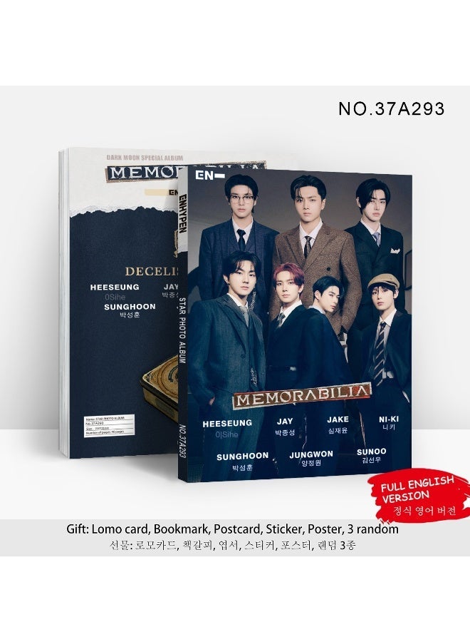 En Boy Group Special Album Memorabilia Peripheral Album Collection Photo Card