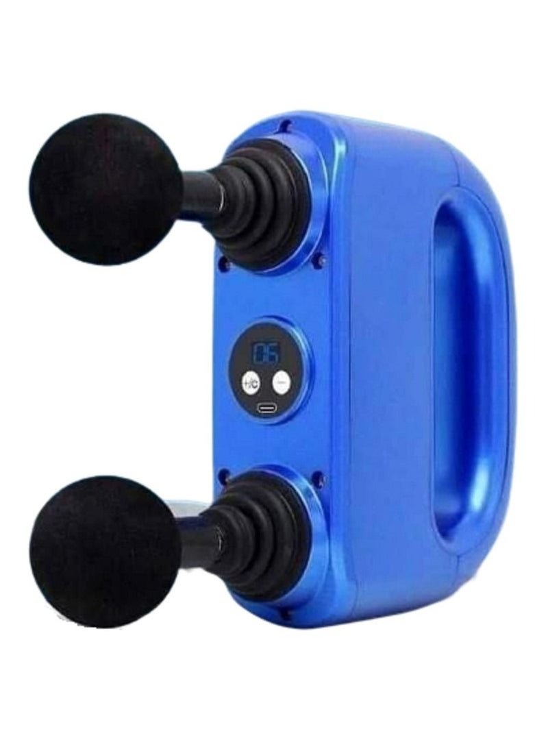 Generic - Deep tissue massage pistol with a double head - Image 1