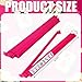 LaRandom 4 Pcs 187 Inch Hot Pink Acrylic Mahjong Tile Racks with Pushers for Game Night American Mahjong Racks Tile Set for Mah Jong Lovers and Beginners - Image 4