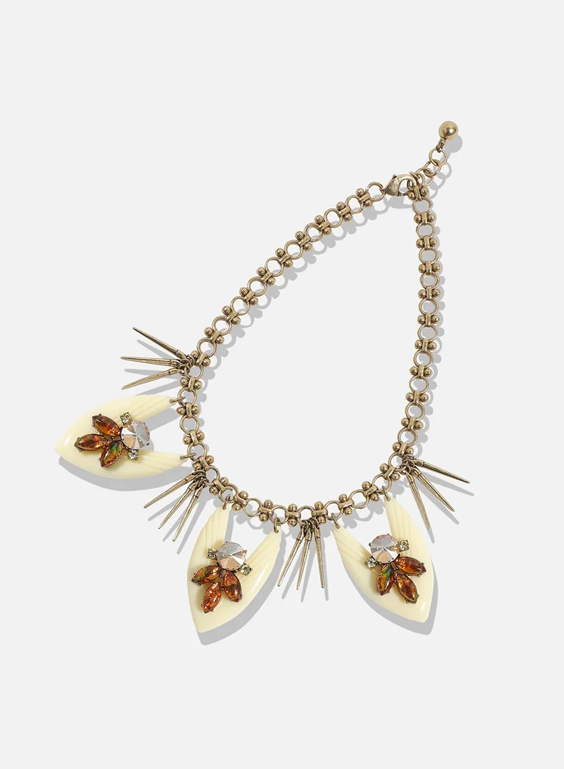 SOHI Designer Statement Stone Artificial Necklace Jewellery